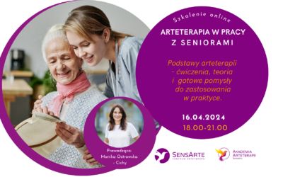 Szkolenie on-line „Arteterapia w pracy z seniorami” – 16.04.2024